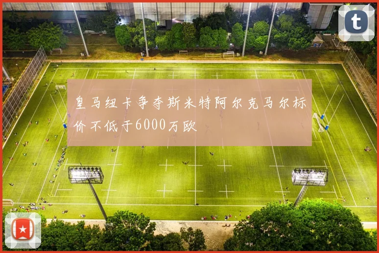 皇马纽卡争夺斯米特阿尔克马尔标价不低于6000万欧